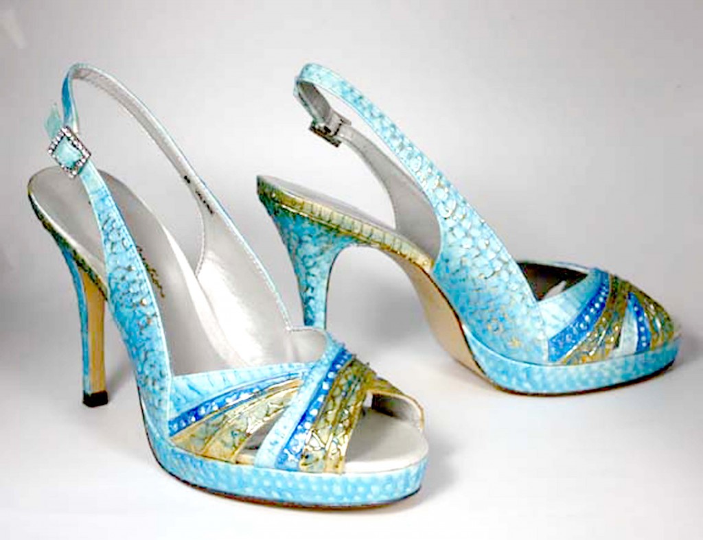 Valerie Custom Painted Shoe Featured artist
