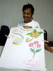 fabric painting