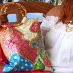 Converted From Plain to Painted Handbags