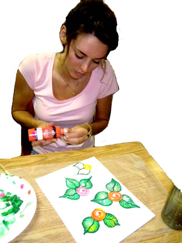 Easy fabric painting tutorials