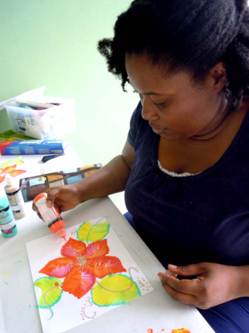 Bahamas Painting Class at Lemongrass Designs