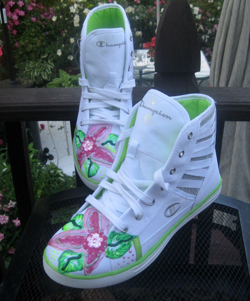 paint on shoes