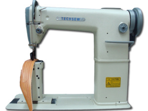 Post sewing machine for purse making