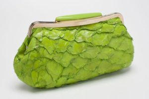 Salmon Skin The New Glamorous Leather Texture Painting Purse Making Tutorials